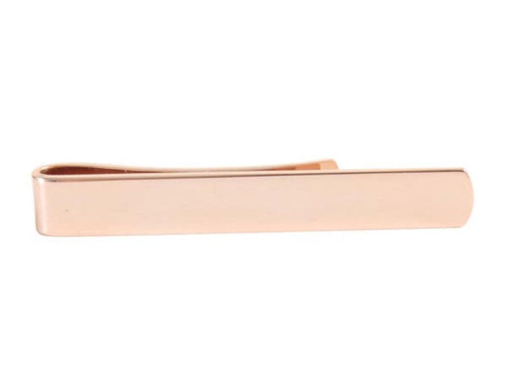 David Aster Rose Gold Plated Skinny Tie Slide - Slipsenål fra David Aster Collection hos The Prince Webshop