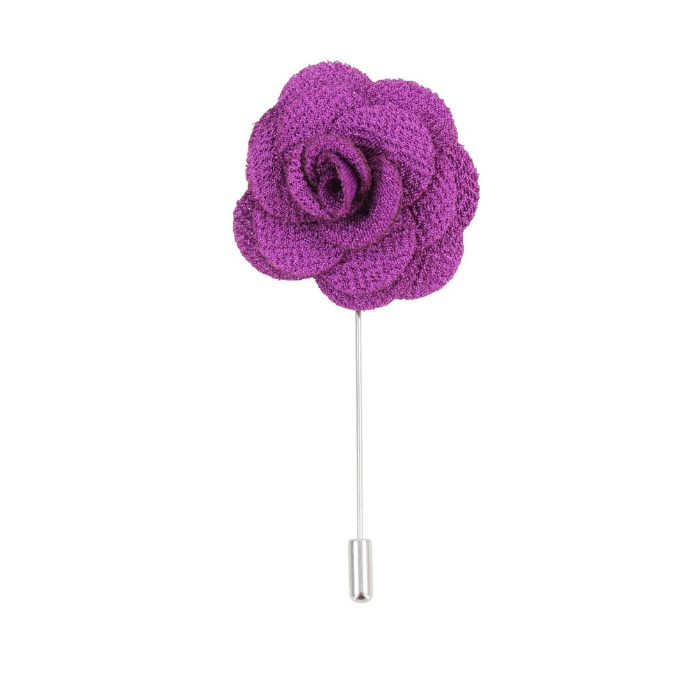 David Aster - Purple Flower Lapel Pin - Reversnål fra David Aster Collection hos The Prince Webshop