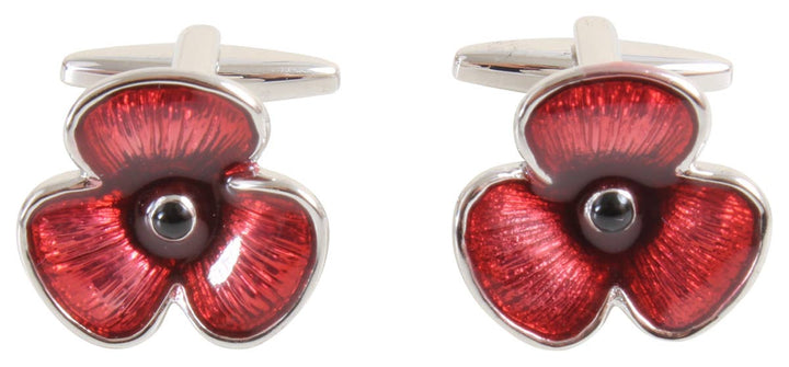 David Aster Poppy Cufflinks - Manchetknapper fra David Aster Collection hos The Prince Webshop