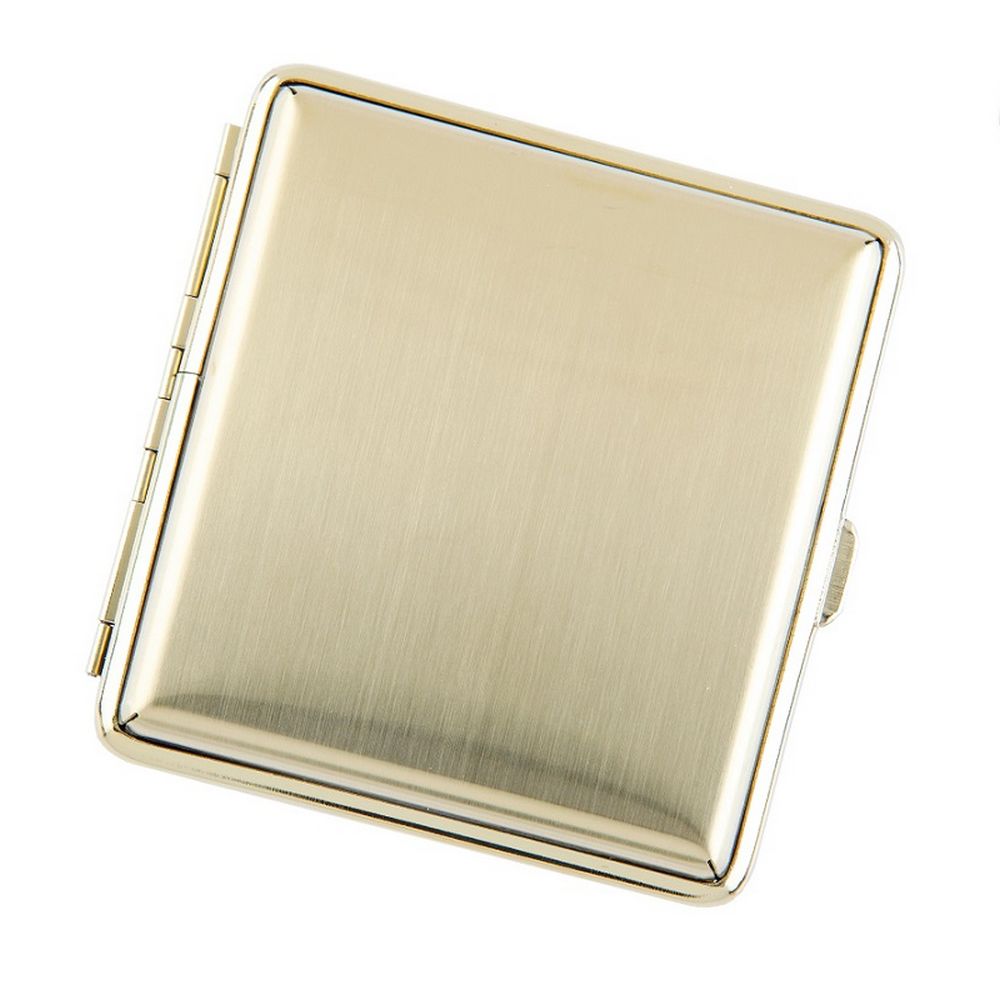 Angelo Cigaretetui - 20 King Size - Gold Rubber - Cigaret Etui fra Angelo hos The Prince Webshop