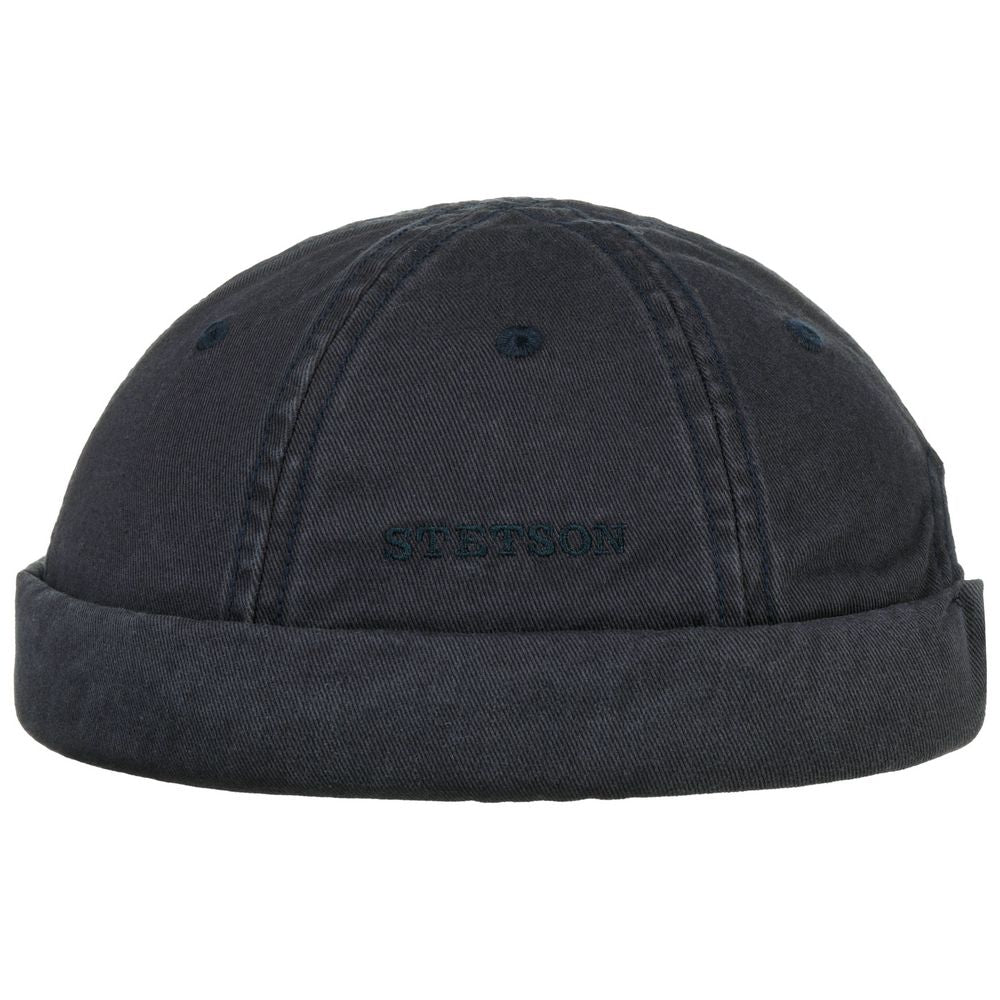 Stetson Docker Cotton - Navy Cotton Cap - Docker Cap from Stetson at The Prince Webshop