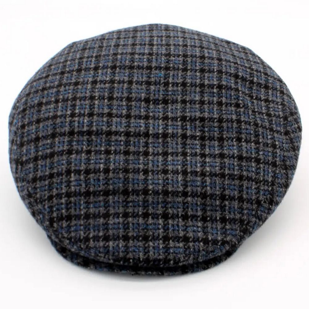 Casquette Piemonte Wool Cap - Navy Sixpence - S (56 cm) - Flat Cap fra Hologramme Paris hos The Prince Webshop