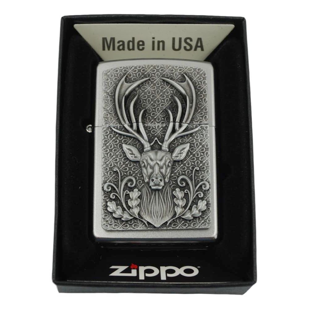 Stag Deer Head 2004736 Zippo Lighter - Zippo Lighter fra Zippo hos The Prince Webshop