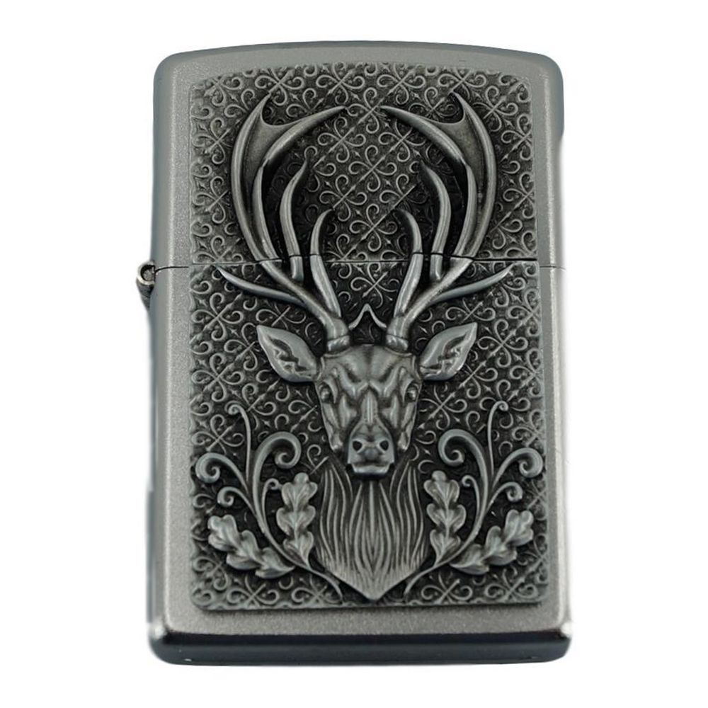 Stag Deer Head 2004736 Zippo Lighter - Zippo Lighter fra Zippo hos The Prince Webshop