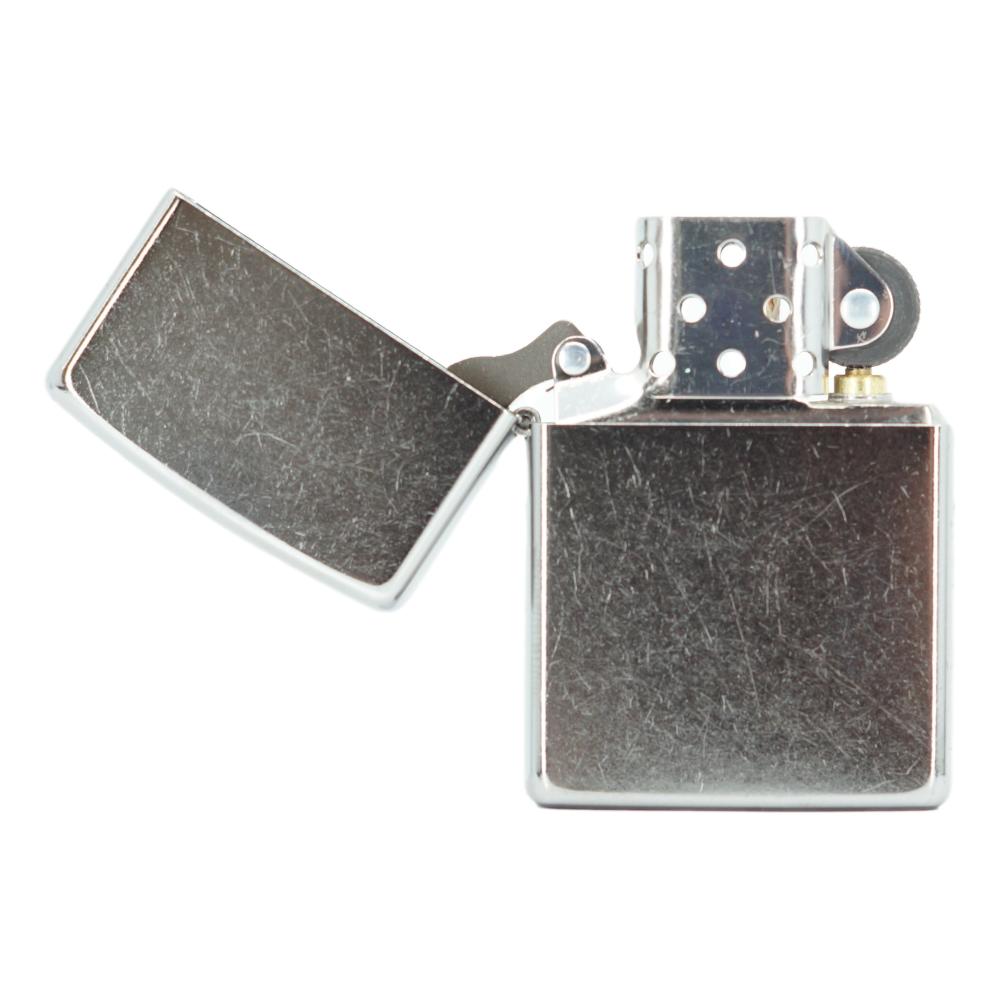 Zippo Lighter 60001162 Street Chrome - Zippo Lighter fra Zippo hos The Prince Webshop