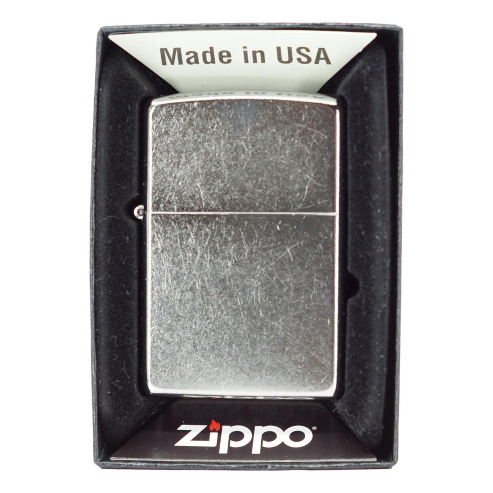 Zippo Lighter 60001162 Street Chrome - Zippo Lighter fra Zippo hos The Prince Webshop