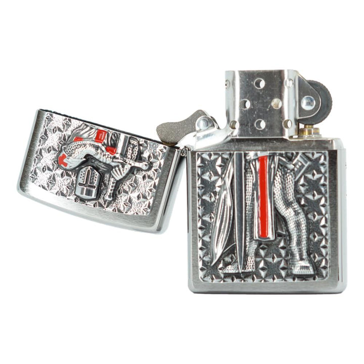 Original Zippo Lighter - Templer II - Zippo Lighter fra Zippo hos The Prince Webshop