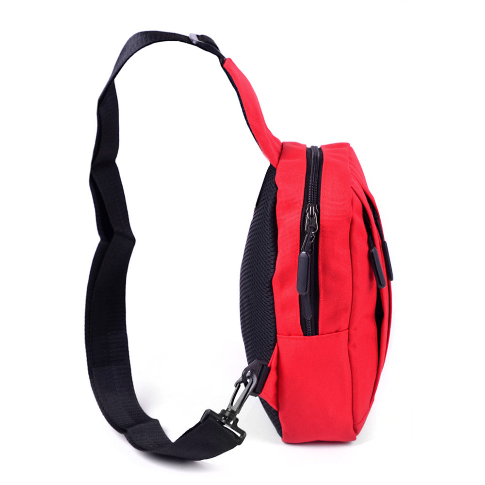 Crossbody Sling Bag - Charcoal med Vendbar Strop - Taske fra Westend hos The Prince Webshop