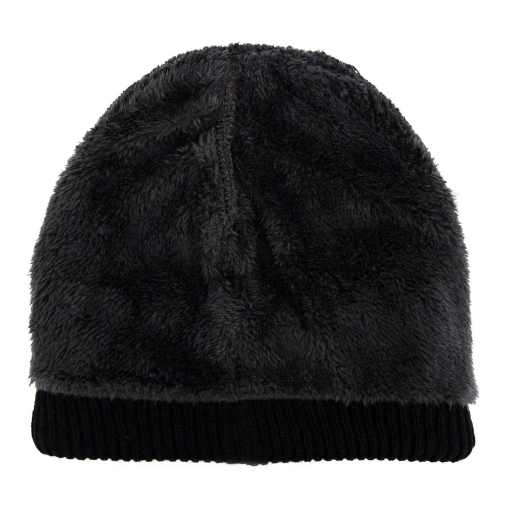 Sort Heavy Duty Vinter Beaniehue - Hue fra FOEMO hos The Prince Webshop