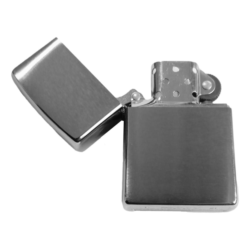 Zippo Lighter Brushed Chrome - Zippo Lighter fra Zippo hos The Prince Webshop