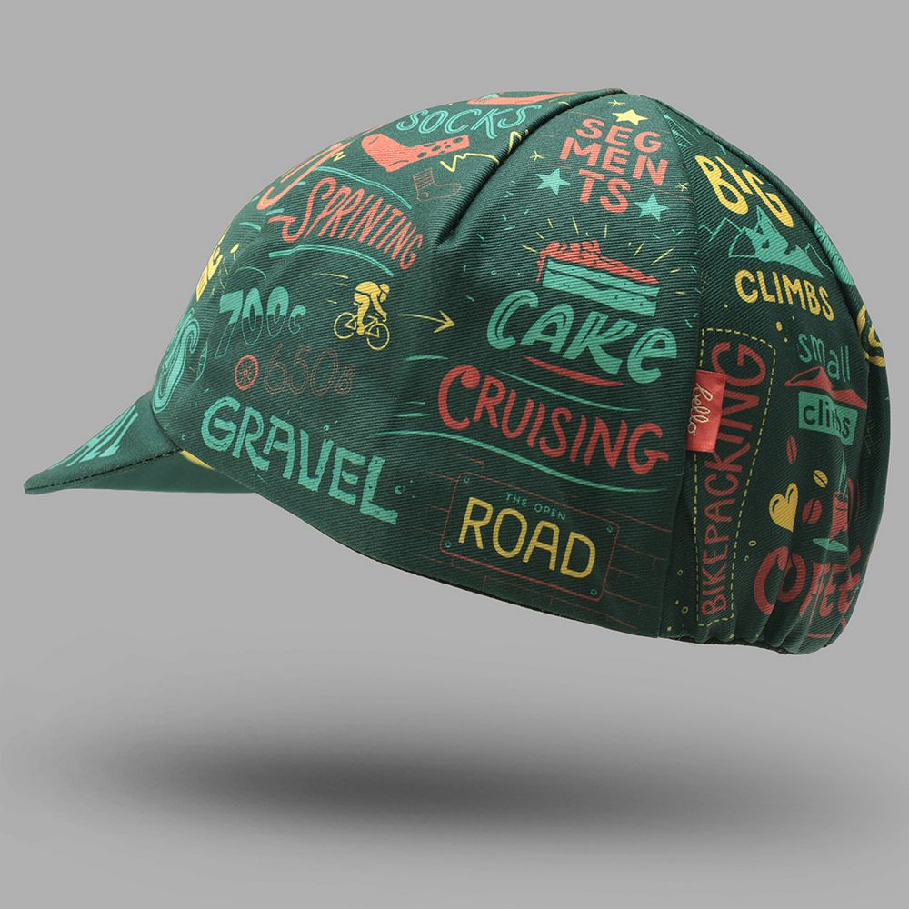 Bello Cykelkasket - I Ride For It All - Cycling Cap fra Bello hos The Prince Webshop