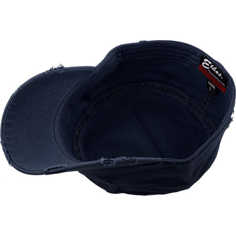 Ethos Army Cadet Cap i 100% Bomuld Distressed - 4 FARVER - Army Cap fra Ethos hos The Prince Webshop