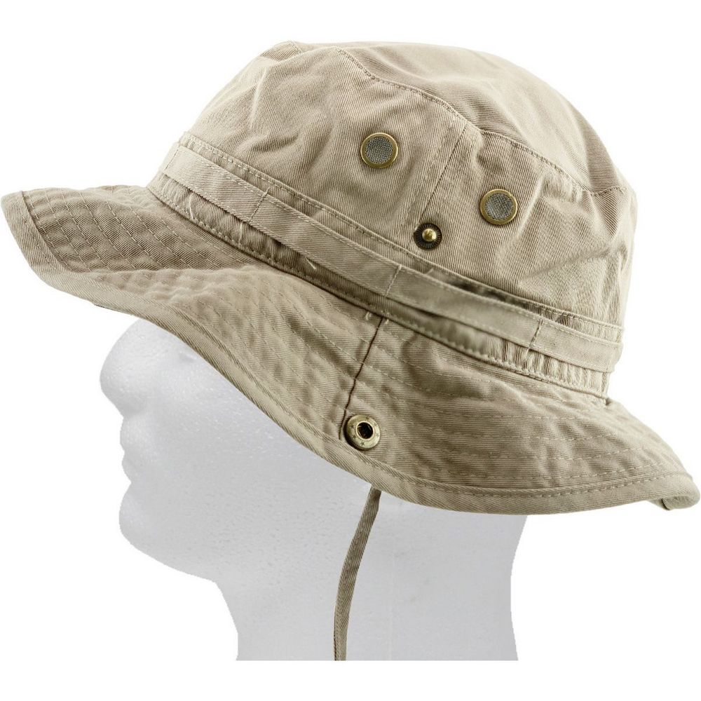 Ethos Boonie Safari Hat Beige - Bucket Hat fra Ethos hos The Prince Webshop