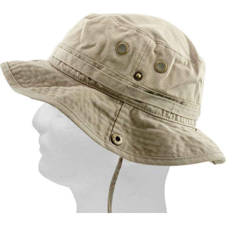 Ethos Boonie Safari Hat Beige - Bucket Hat fra Ethos hos The Prince Webshop