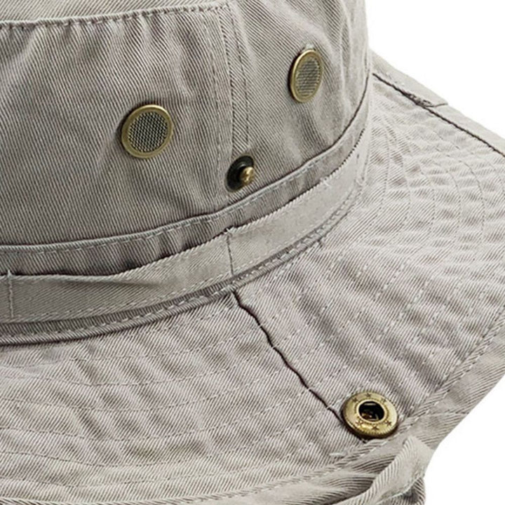 Ethos Boonie Safari Hat Lysegrå - Bucket Hat fra Ethos hos The Prince Webshop