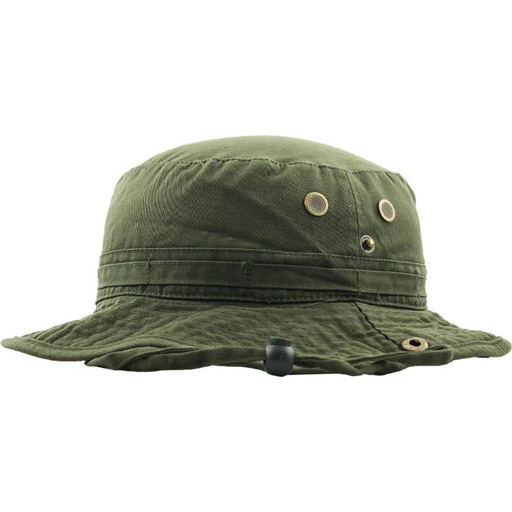 Ethos Boonie Safari Hat Armygrøn - Bucket Hat fra Ethos hos The Prince Webshop