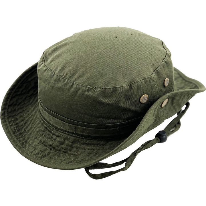 Ethos Boonie Safari Hat Armygrøn - Bucket Hat fra Ethos hos The Prince Webshop