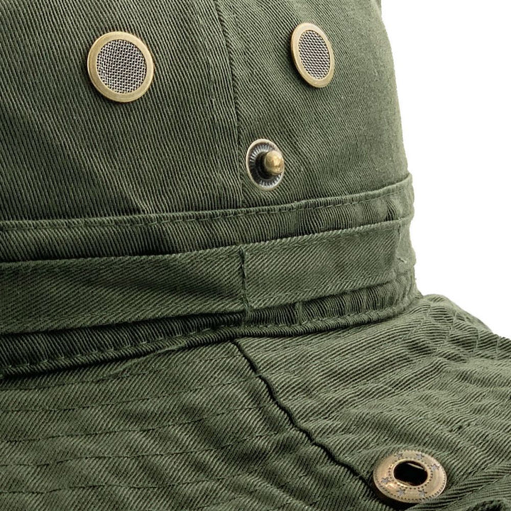 Ethos Boonie Safari Hat Armygrøn - Bucket Hat fra Ethos hos The Prince Webshop
