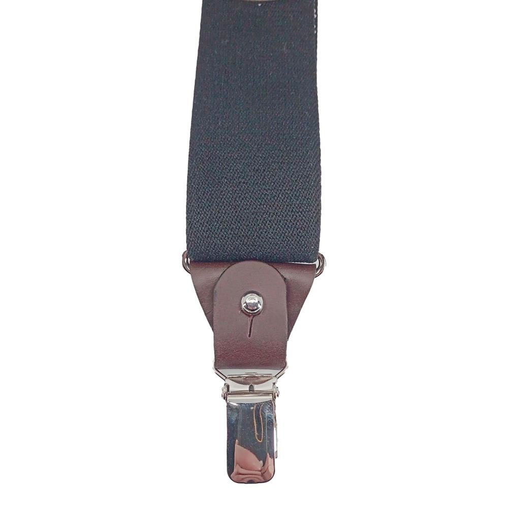 Lögum LUX - Brede Sorte Y Seler med Læder og Clips - Seler fra LÖGUM hos The Prince Webshop
