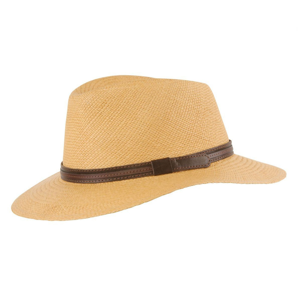 MJM Dude Panama Hat - Biscotto Stråhat - Hat fra MJM Hats hos The Prince Webshop
