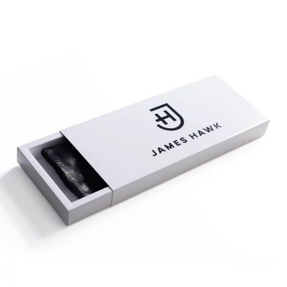 James Hawk Leather Driving Gloves - Sorte - Handsker fra James Hawk hos The Prince Webshop
