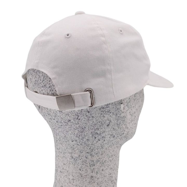 MJM DK Dannebrog Baseball Kasket - Hvid - Baseball Cap fra MJM Hats hos The Prince Webshop