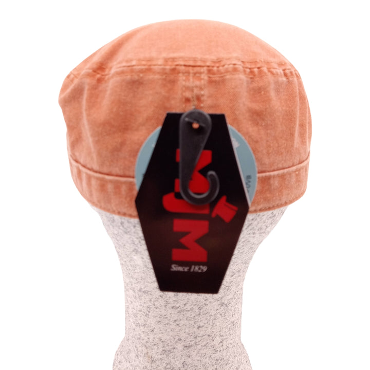 MJM CUBA Army Cap Dyed Cotton Twill - Orange - Army Cap fra MJM Hats hos The Prince Webshop