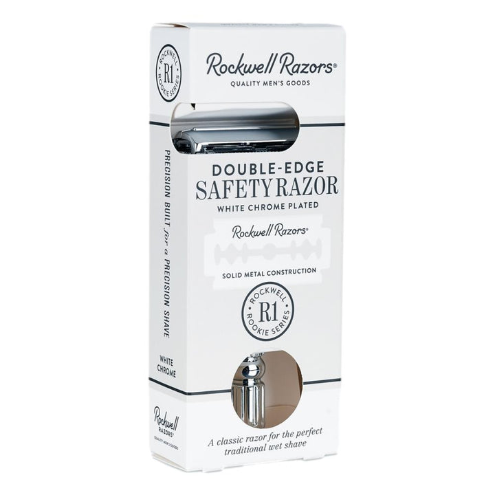 Rockwell Razors R1 Razor - Chrome eller Black Chrome - Razors & Razor Blades fra Rockwell Razors Co. hos The Prince Webshop