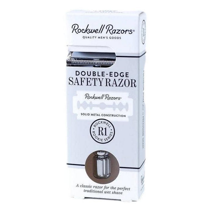 Rockwell Razors R1 Razor - Chrome eller Black Chrome - Razors & Razor Blades fra Rockwell Razors Co. hos The Prince Webshop