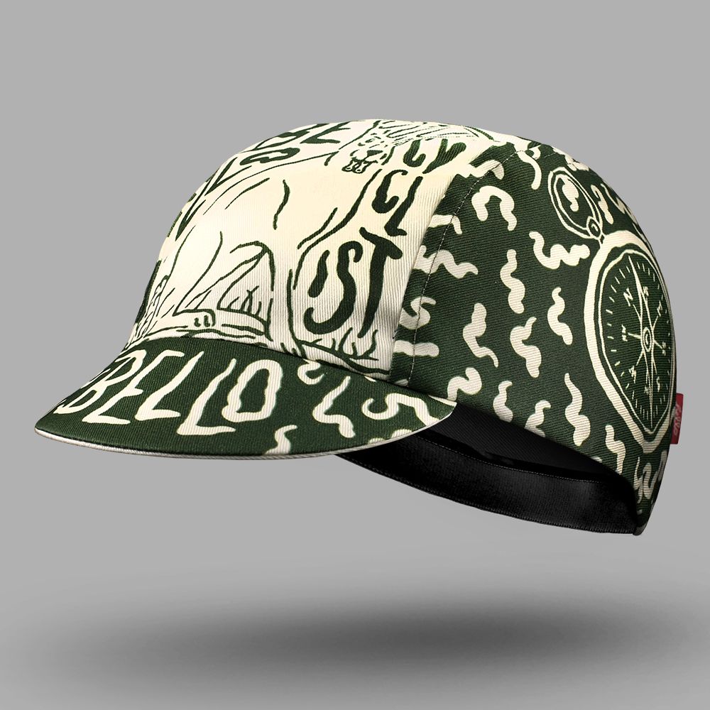 Bello Cykelkasket - Stay Wild - Cycling Cap fra Bello hos The Prince Webshop