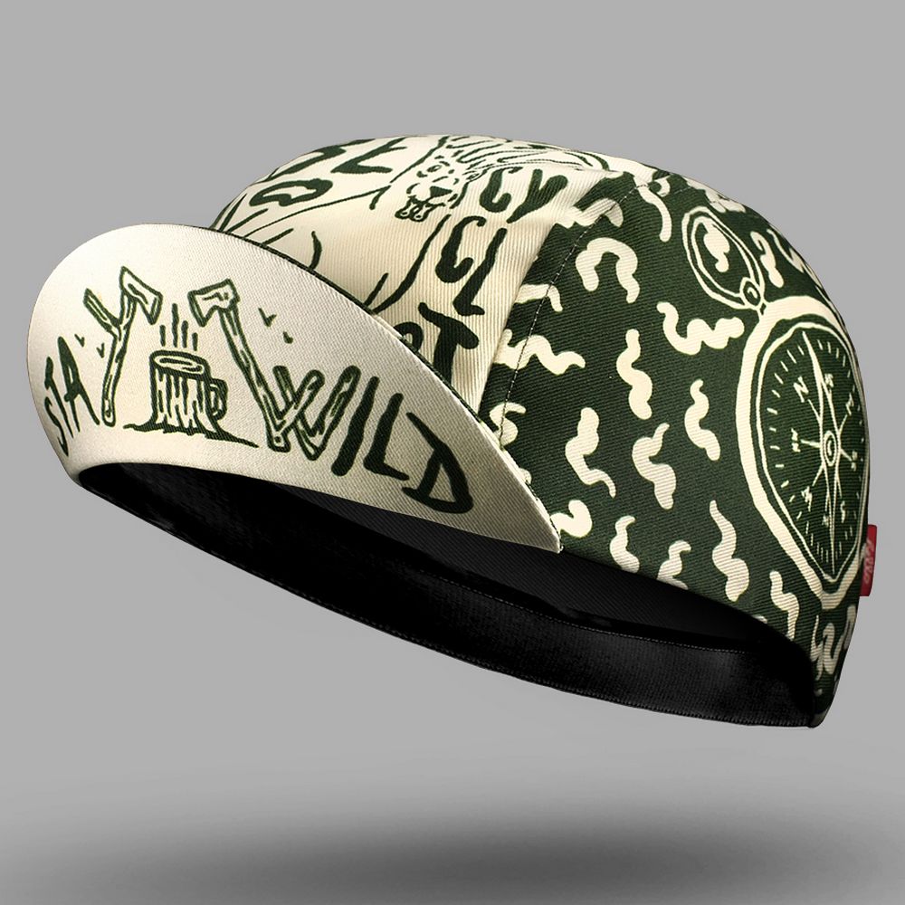 Bello Cykelkasket - Stay Wild - Cycling Cap fra Bello hos The Prince Webshop