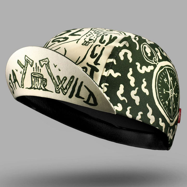 Bello Cykelkasket - Stay Wild - Cycling Cap fra Bello hos The Prince Webshop