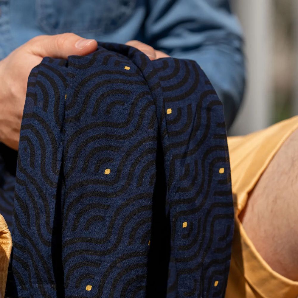 Cotton Scarf Iruma - Sommer Tørklæde i Øko Bomuld - Halstørklæde fra Billybelt hos The Prince Webshop