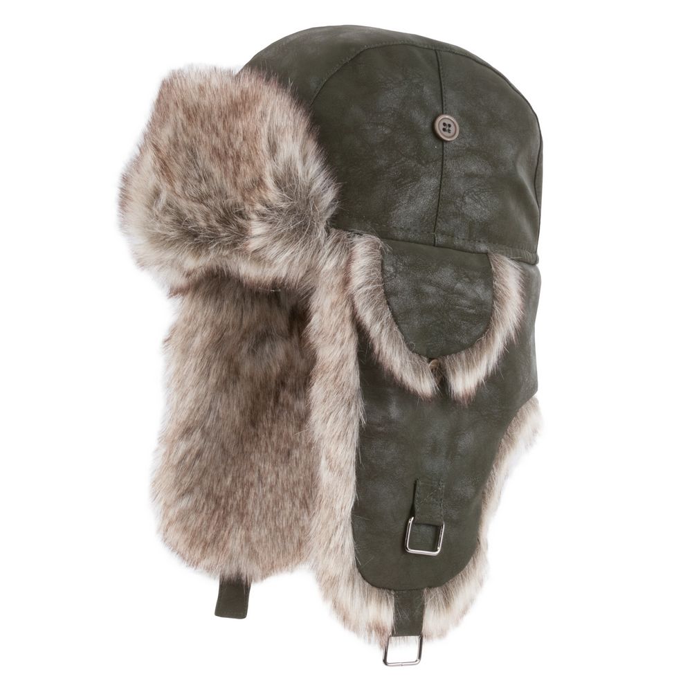MJM Trapper Hue Cleo  – Faux Fur - Green - S (56 cm) - Hue fra MJM Hats hos The Prince Webshop