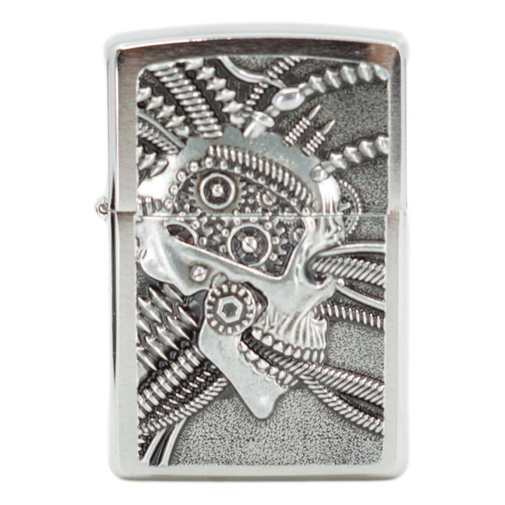 Zippo Lighter Cyperpunk Skull - Zippo Lighter fra Zippo hos The Prince Webshop