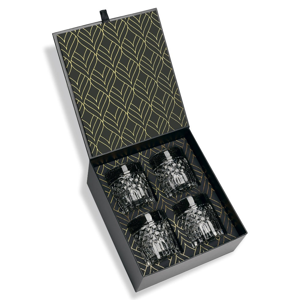 ROCKS - The Privilege Collection - Prestige Whiskey Glasses Gift Set - Whiskey Glas fra R.O.C.K.S hos The Prince Webshop