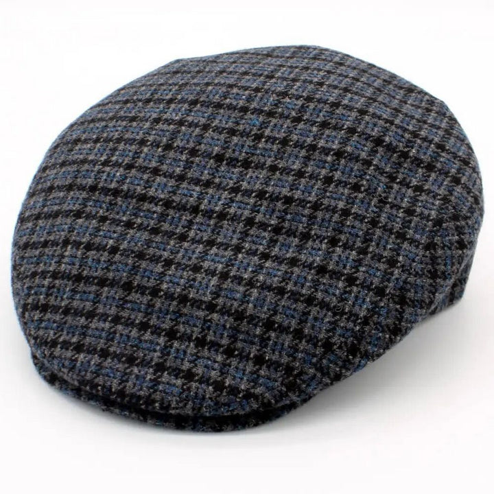 Casquette Piemonte Wool Cap - Navy Sixpence - S (56 cm) - Flat Cap fra Hologramme Paris hos The Prince Webshop