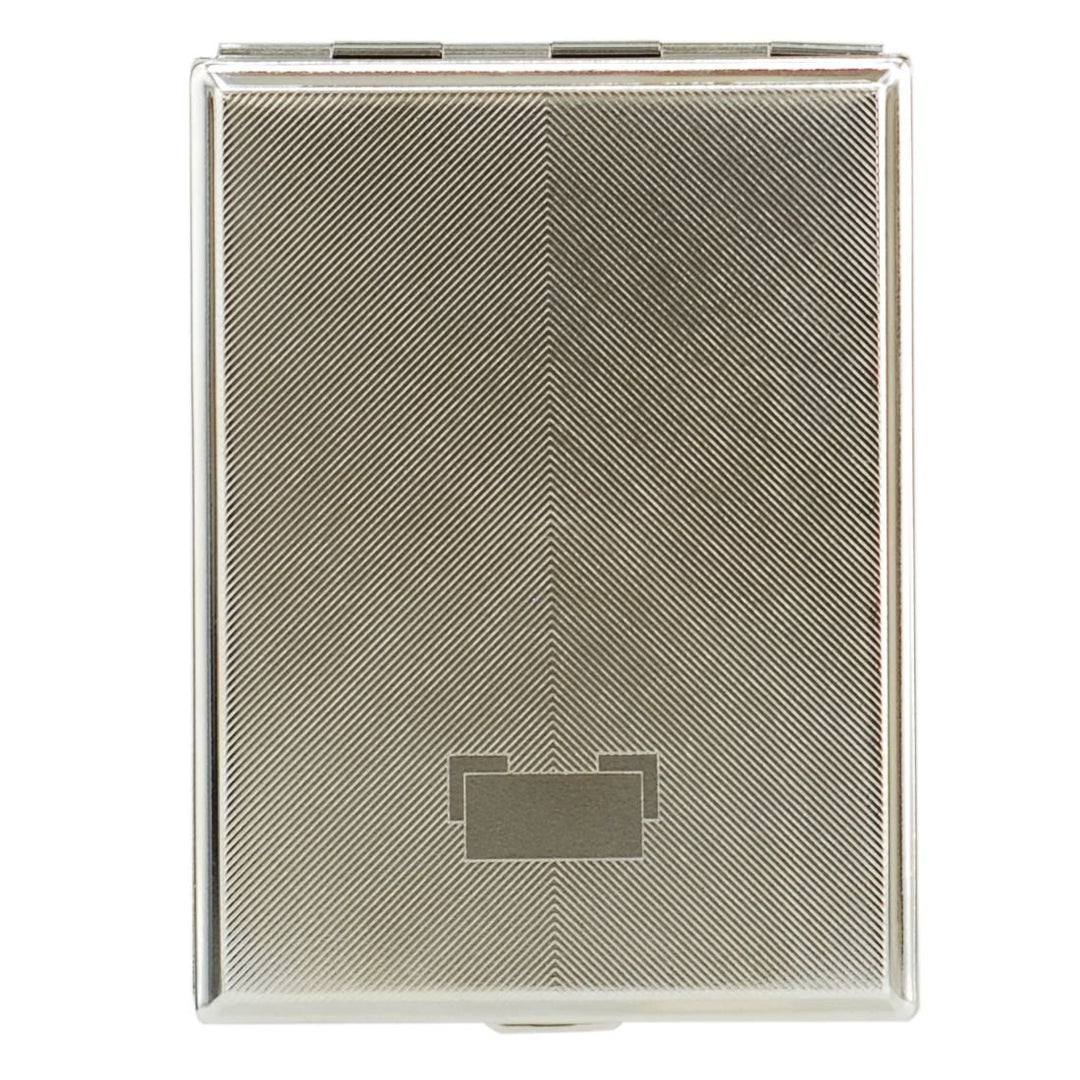 Atomic Chrome Cigaretetui - 16 100S - Sildeben - Cigaret Etui fra Atomic hos The Prince Webshop
