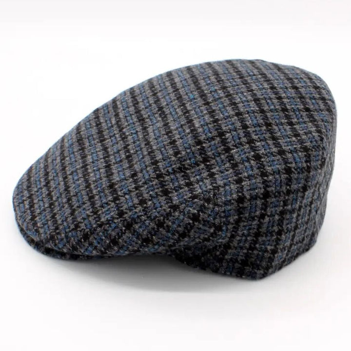 Casquette Piemonte Wool Cap - Navy Sixpence - S (56 cm) - Flat Cap fra Hologramme Paris hos The Prince Webshop