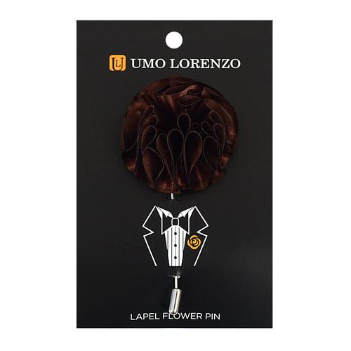 Brun Revers Blomst - Reversnål fra Umo Lorenzo hos The Prince Webshop