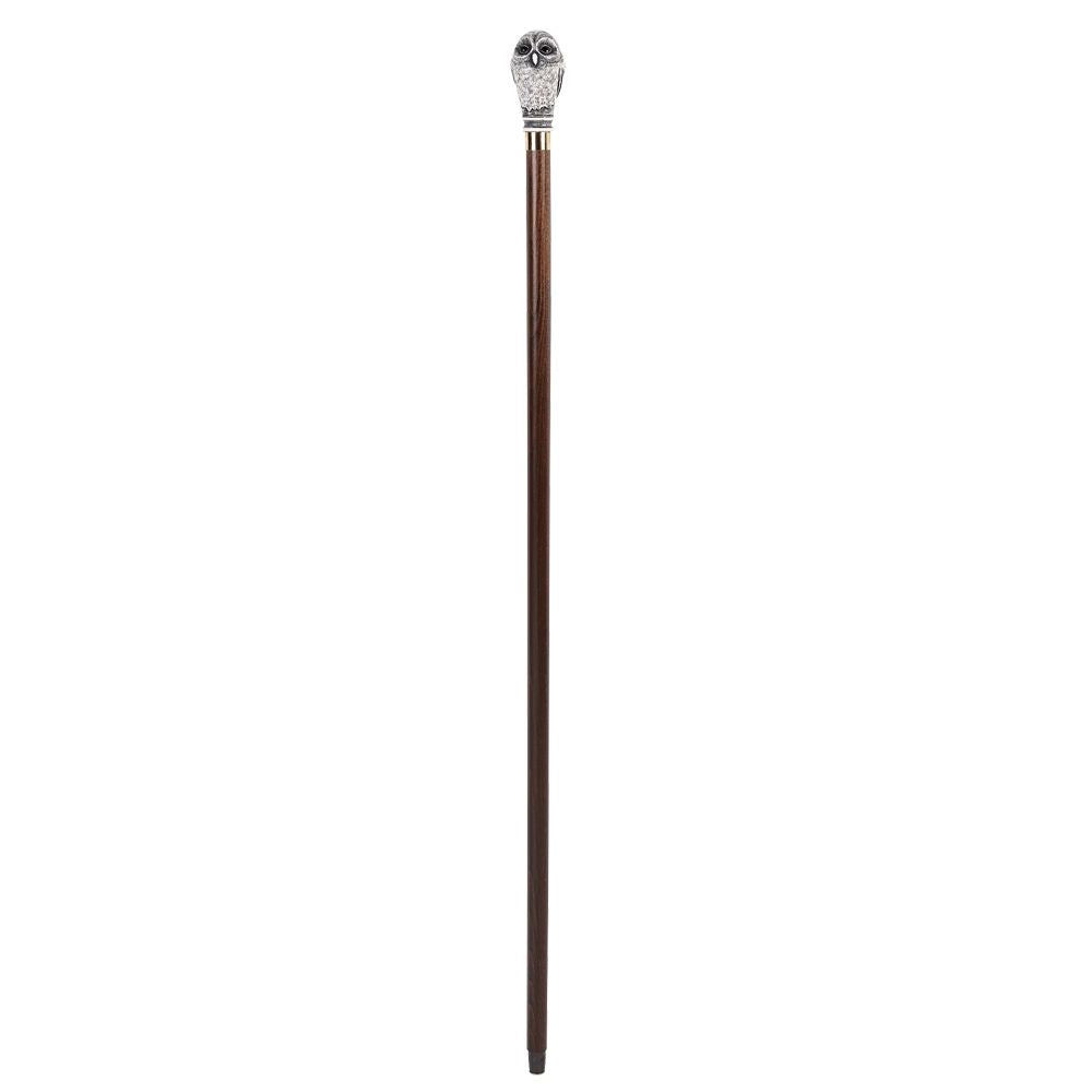 Unik Spadserestok i Brun Ahorn med Ugle Knop - Spaderestok fra Charles Buyers & Co Ltd hos The Prince Webshop