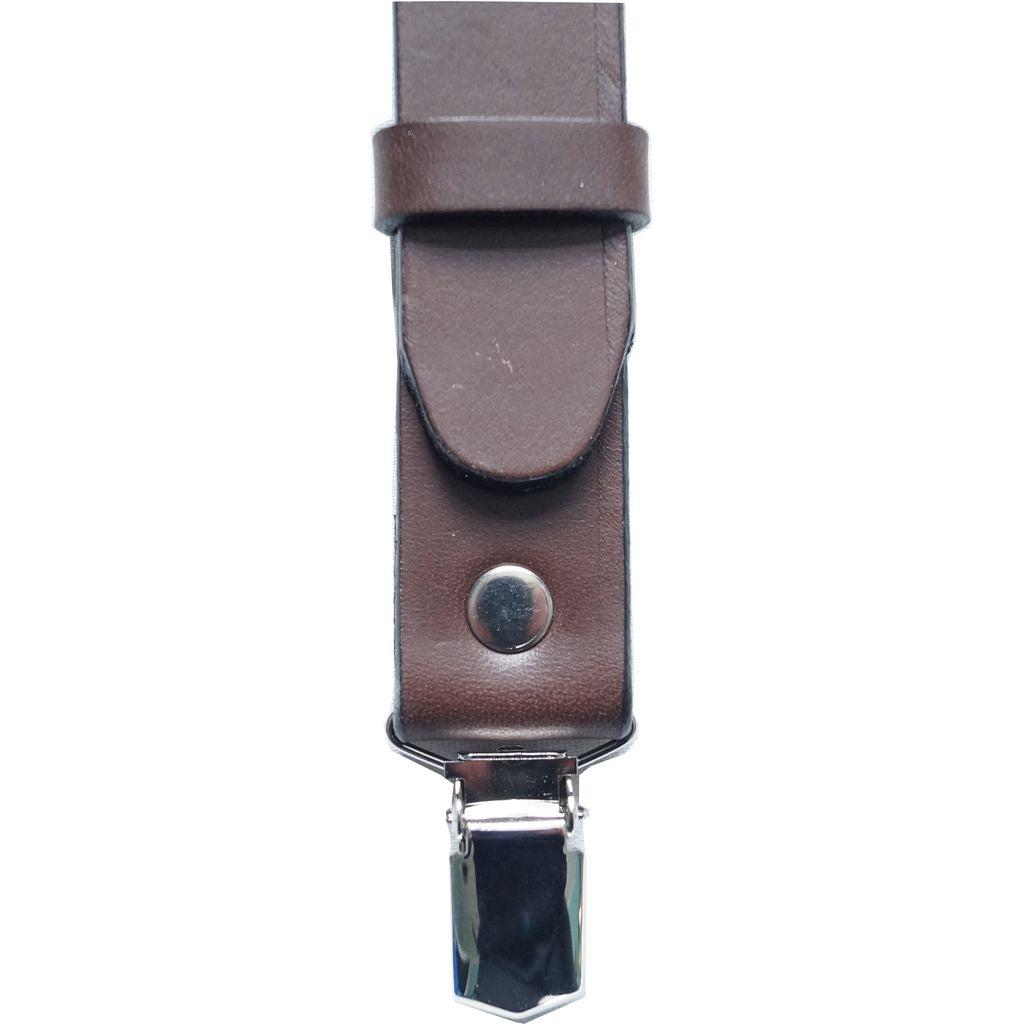 Læder Seler Brune - Seler fra The Suspender Co. hos The Prince Webshop