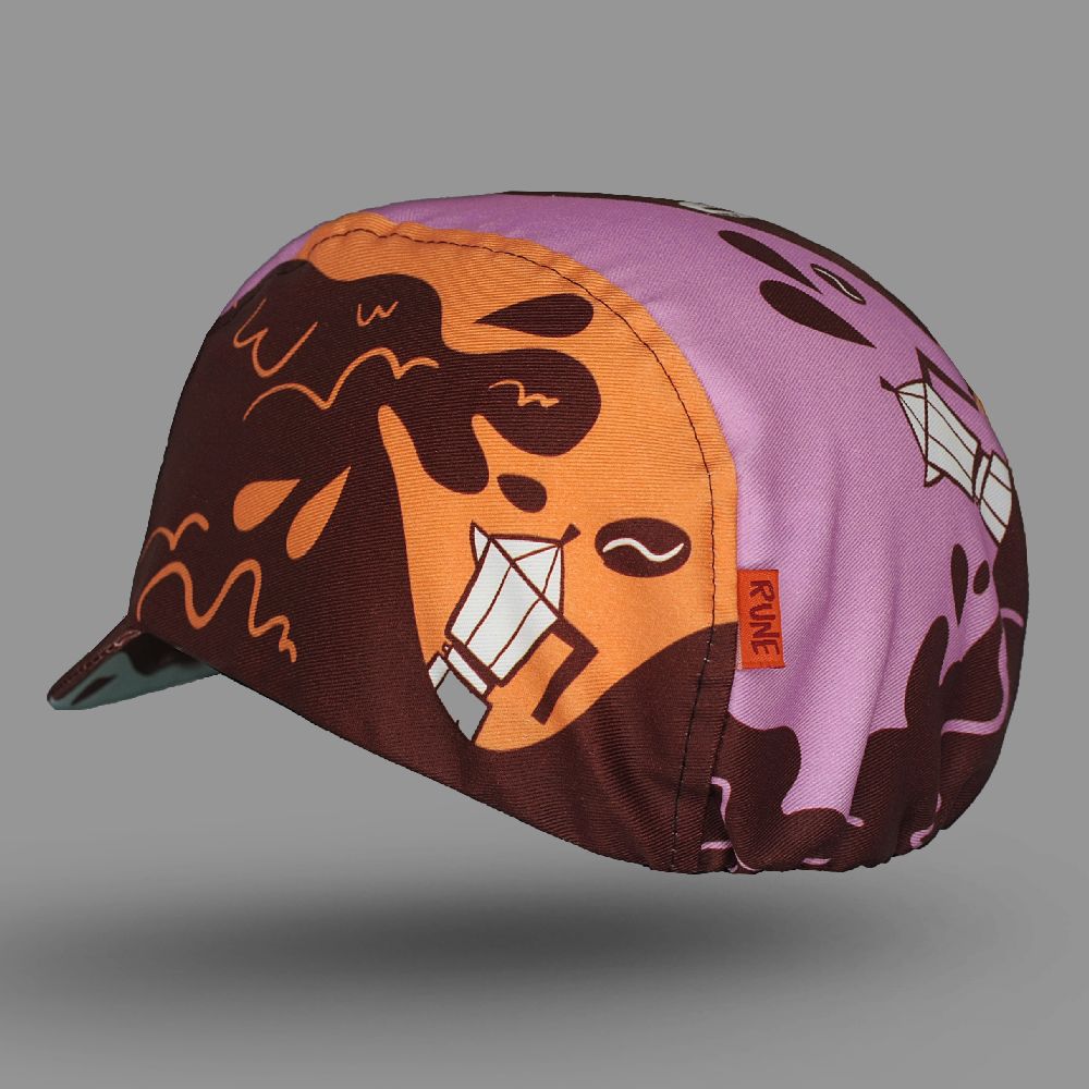 Bello Cykelkasket - COFFEE - Cycling Cap fra Bello hos The Prince Webshop
