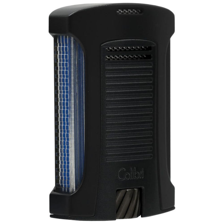 COLIBRI "Daytona II" Black + Black Laser Jet Lighter - Lighter fra Colibri hos The Prince Webshop