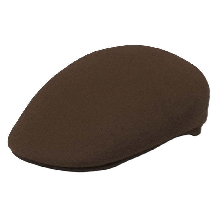 Ethos Dark Brown Wool Felt Ascot - Mørkebrun Sixpence - XL (62 cm) - Flat Cap fra Ethos hos The Prince Webshop