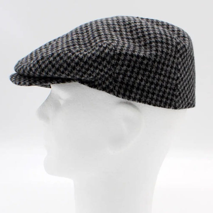 Casquette Piemonte Wool Cap - Navy Sixpence - S (56 cm) - Flat Cap fra Hologramme Paris hos The Prince Webshop