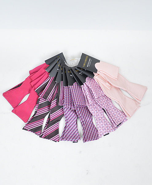 Selvbinder Butterfly og Lommeklud - Lotsa Lotsa Pink - Butterfly & Lommeklud Sæt fra Umo Lorenzo hos The Prince Webshop