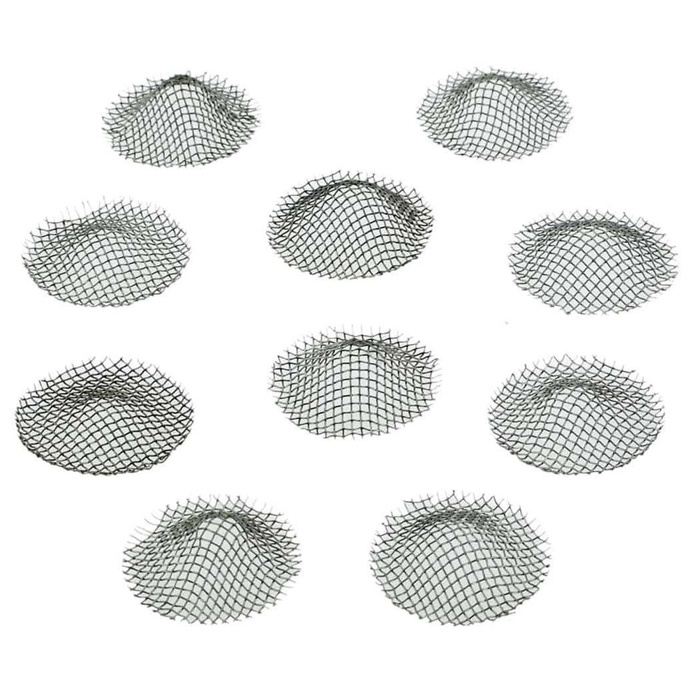 100 stk Atomic Flettede Ståltråds Pibe Riste - 20 mm - Pibe Tilbehør fra Atomic hos The Prince Webshop