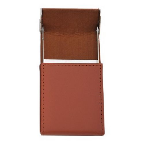Læder Flip Side Kortholder Brun - Kortholder fra Wallet Works hos The Prince Webshop