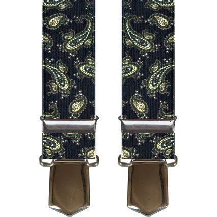 Herre Seler Classic Paisley - Navy - Seler fra SCANBELT Shooster hos The Prince Webshop